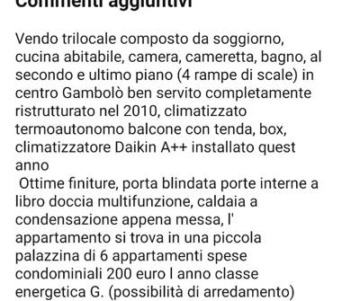 Trilocale in vendita a Gambolò (Pavia), Via Vecchia di Vigevano 25