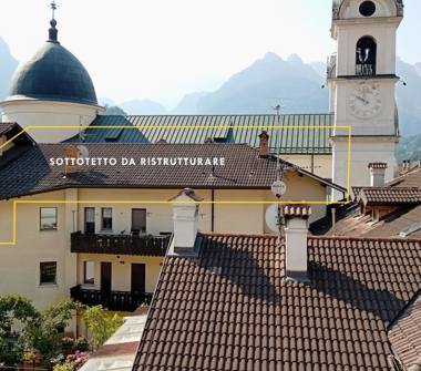 Mansarda in vendita a Agordo (Belluno), Via San Maria 2