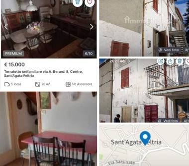 Casa indipendente in vendita a Sant'Agata Feltria, Frazione Maiano