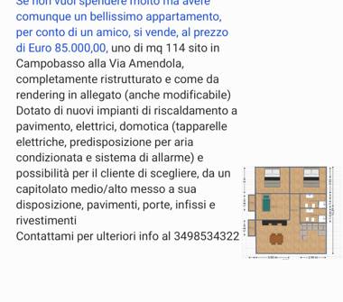 Appartamento in vendita a Campobasso (Campobasso), Via Eugenio Cirese 28