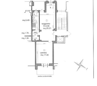 Trilocale in affitto a Borgaro Torinese (Torino), Via Settimo 22a