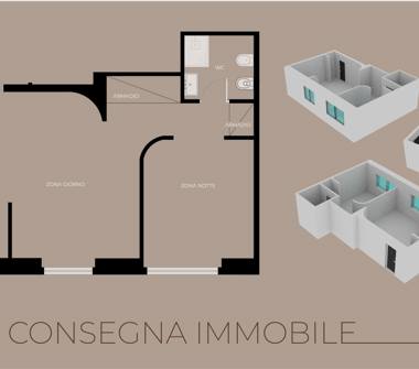Bilocale in vendita a Roma, Zona Romanina, Via Gibilmanna 4