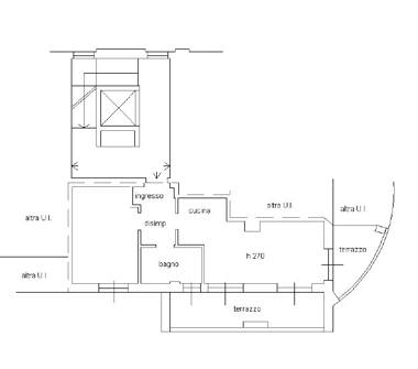 Bilocale in affitto a Gallarate (Varese), Via Varese 73