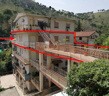 Appartamento in vendita a Monreale, Frazione San Martino Delle Scale, Strada Provinciale 57 57