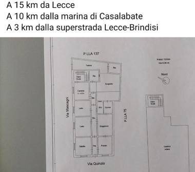 Casa indipendente in vendita a Squinzano (Lecce)