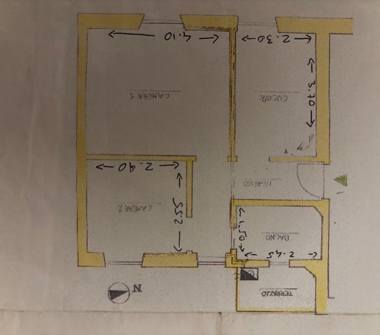 Trilocale in vendita a Firenze, Zona Firenze Nova, Via Francesco Marucelli 11