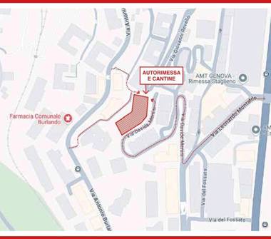 Box/Garage/Posto auto in vendita a Genova, Zona Staglieno, Via Davide Menini 101
