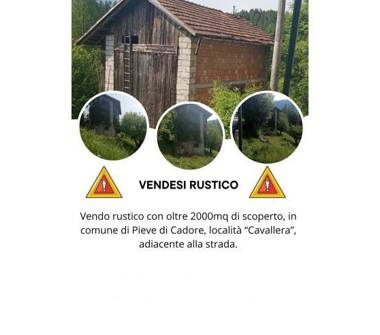 Rustico/Casale in vendita a Pieve di Cadore (Belluno), Strada Cavallera 0