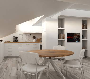 Mansarda in vendita a Roma, Zona Romanina, Via Giacomo Laurenzani 18