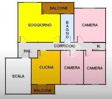 Trilocale in vendita a Marsala (Trapani), Via Giovanni Falcone 20