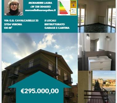 Appartamento in vendita a Verona, Zona Ponte Crencano, Via G. B Cavalcaselle 33