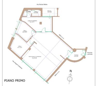 Ufficio in vendita a Orvieto, Frazione Orvieto Scalo, Via Angelo Costanzi 27