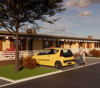 Villetta a schiera in vendita a Russi (Ravenna), Via Fiumazzo 34