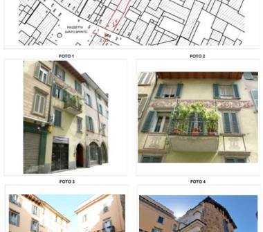 Trilocale in vendita a Bergamo, Zona Centro, Via Pignolo 21