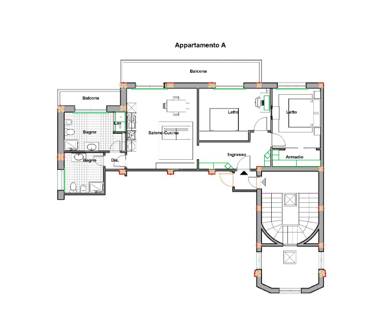 Appartamento in vendita a Roma, Zona Romanina, Via Aurelia 232