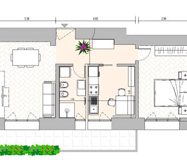Trilocale in vendita a Bolzano, Frazione Centro città, Via della Zecca Münzbankweg 14