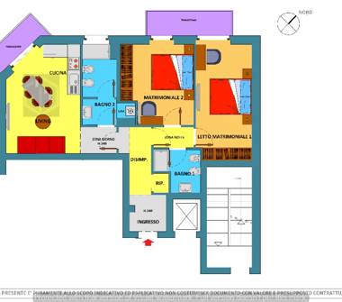 Trilocale in vendita a Milano, Zona Navigli, Viale Gabriele D'Annunzio 23