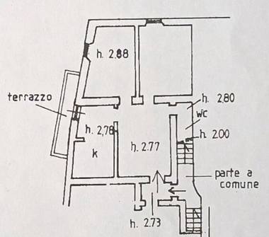 Quadrilocale in vendita a Prato, Zona Collina Di Prato, Via Bisenzio 7