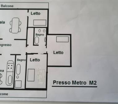 Quadrilocale in affitto a Milano, Zona Lambrate