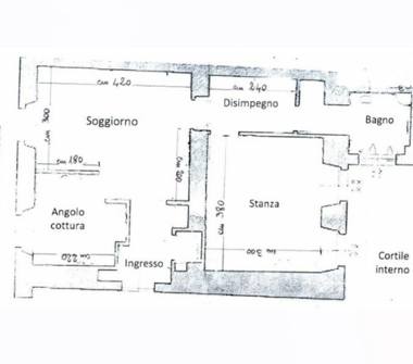 Bilocale in vendita a Pavia, Frazione Centro città, Via Santa Maria alle Pertiche 9