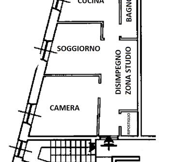 Trilocale in vendita a Genova, Zona Staglieno, Via delle Gavette 9a
