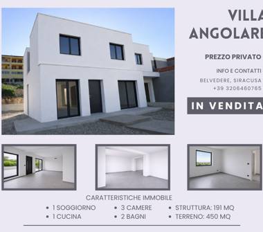 Villa in vendita a Siracusa, Frazione Belvedere, Via Luigi Capuana 58