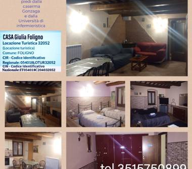 Affitto Appartamento Vacanze a Foligno (Perugia), Via Ballestracci 33