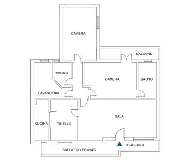 Quadrilocale in vendita a Vigevano (Pavia), Via Arturo Toscanini 5