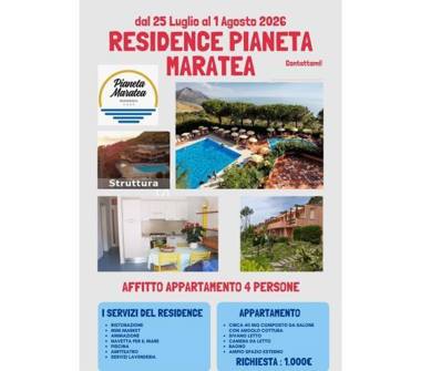 Affitto Villetta a schiera Vacanze a Maratea, Frazione Santa Caterina, Località Santa Caterina 233