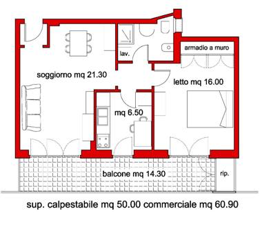 Bilocale in vendita a Roma, Zona Romanina, Viale Bruno Pelizzi 119