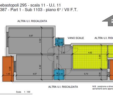 Trilocale in affitto a Torino, Zona Santa Rita