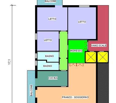 Appartamento in vendita a Modena, Zona Centro Storico