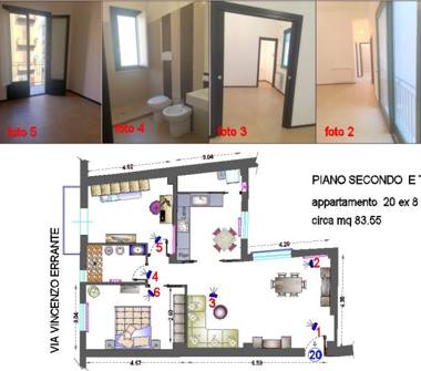 Trilocale in vendita a Palermo, Zona Centro Storico