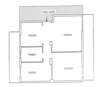 Trilocale in vendita a Alessandria (Alessandria)
