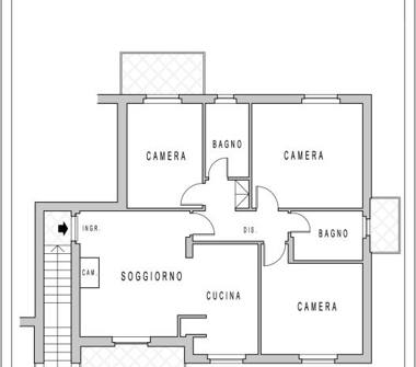 Appartamento in vendita a Fabriano, Frazione Albacina